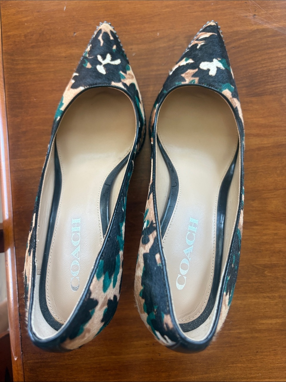 COACH Women's Smith Beadchain Pointed Toe - Picture 2 of 7